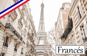 Eiffel tower with snow